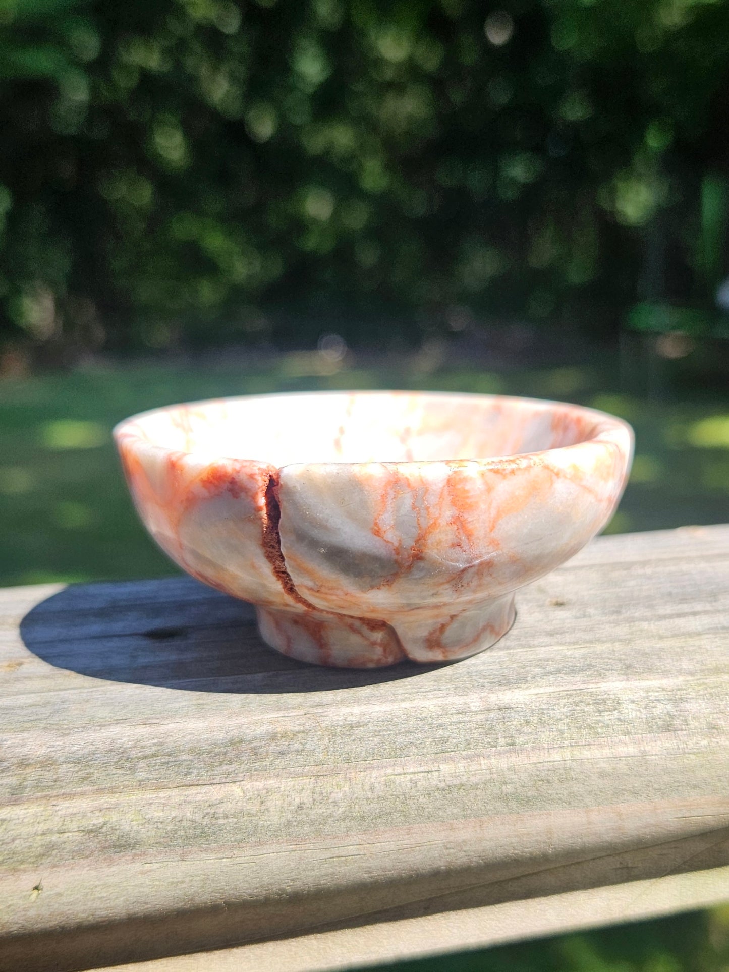Red Vein Jasper Bowl