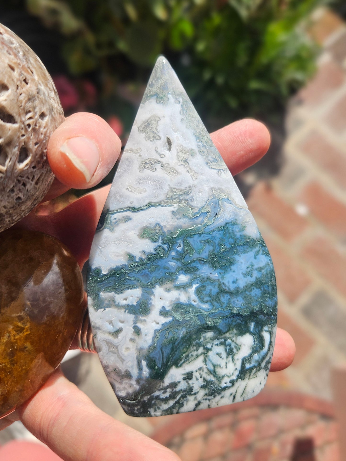 Moss Agate Freeform