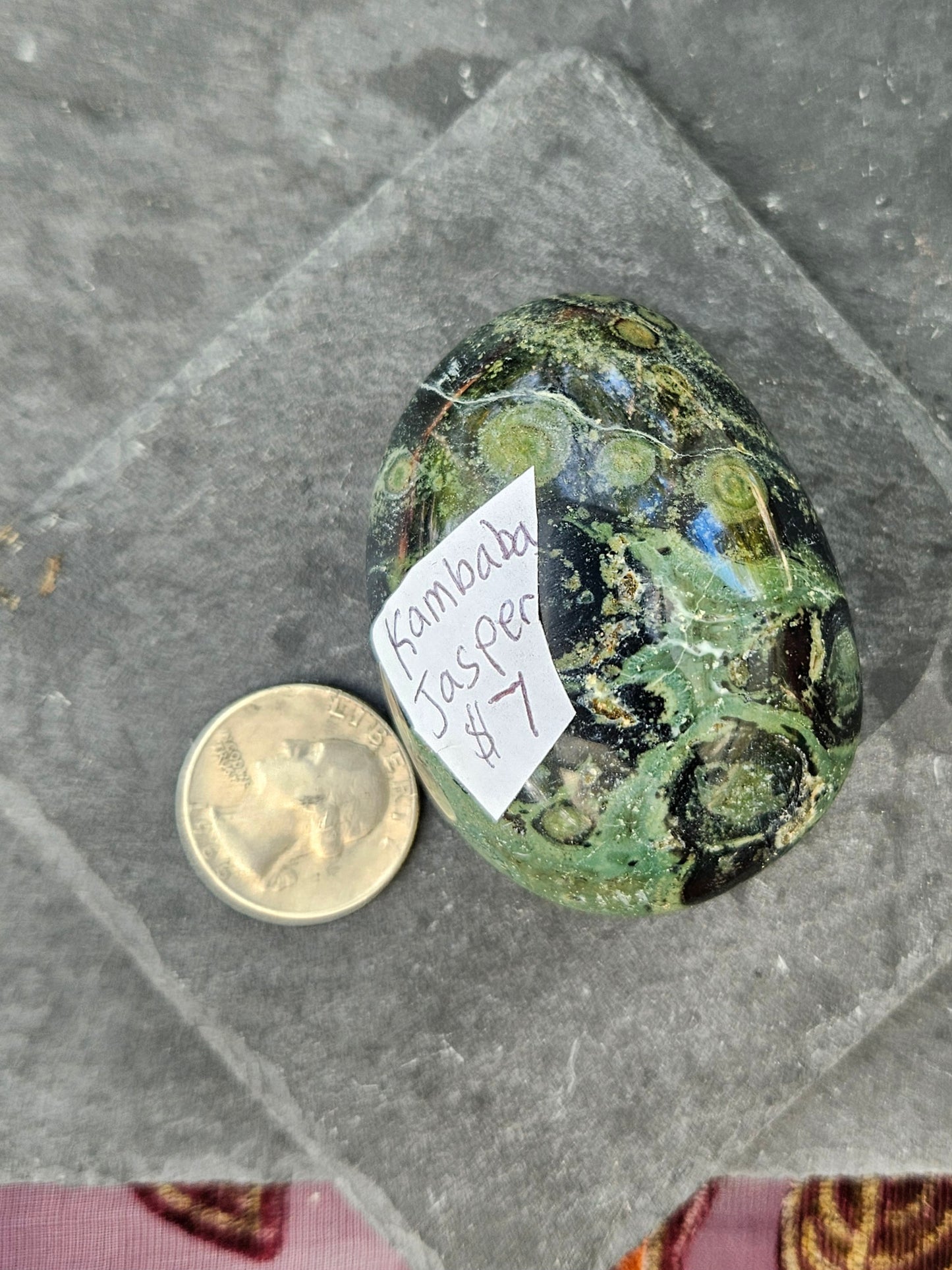 Kambaba Jasper palm stone