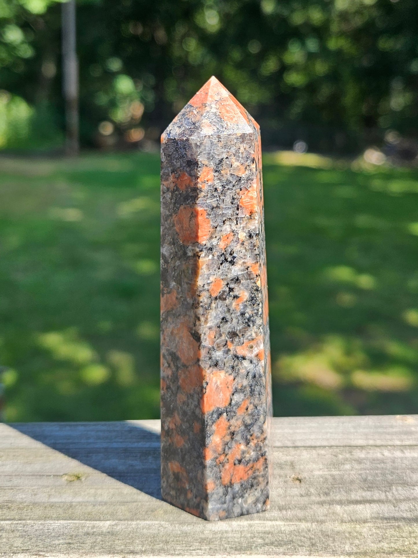 Red Snowflake Obsidian tower