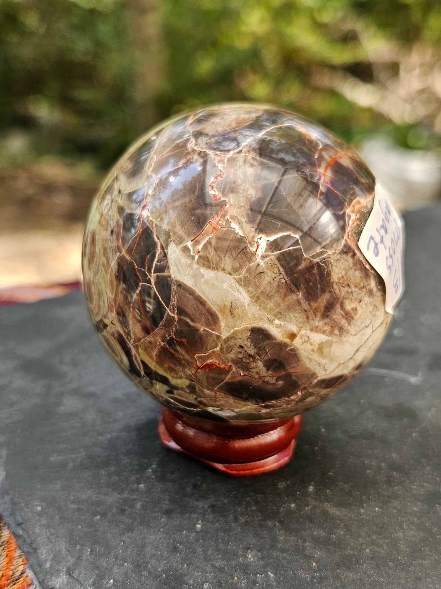 Rainforest Jasper sphere