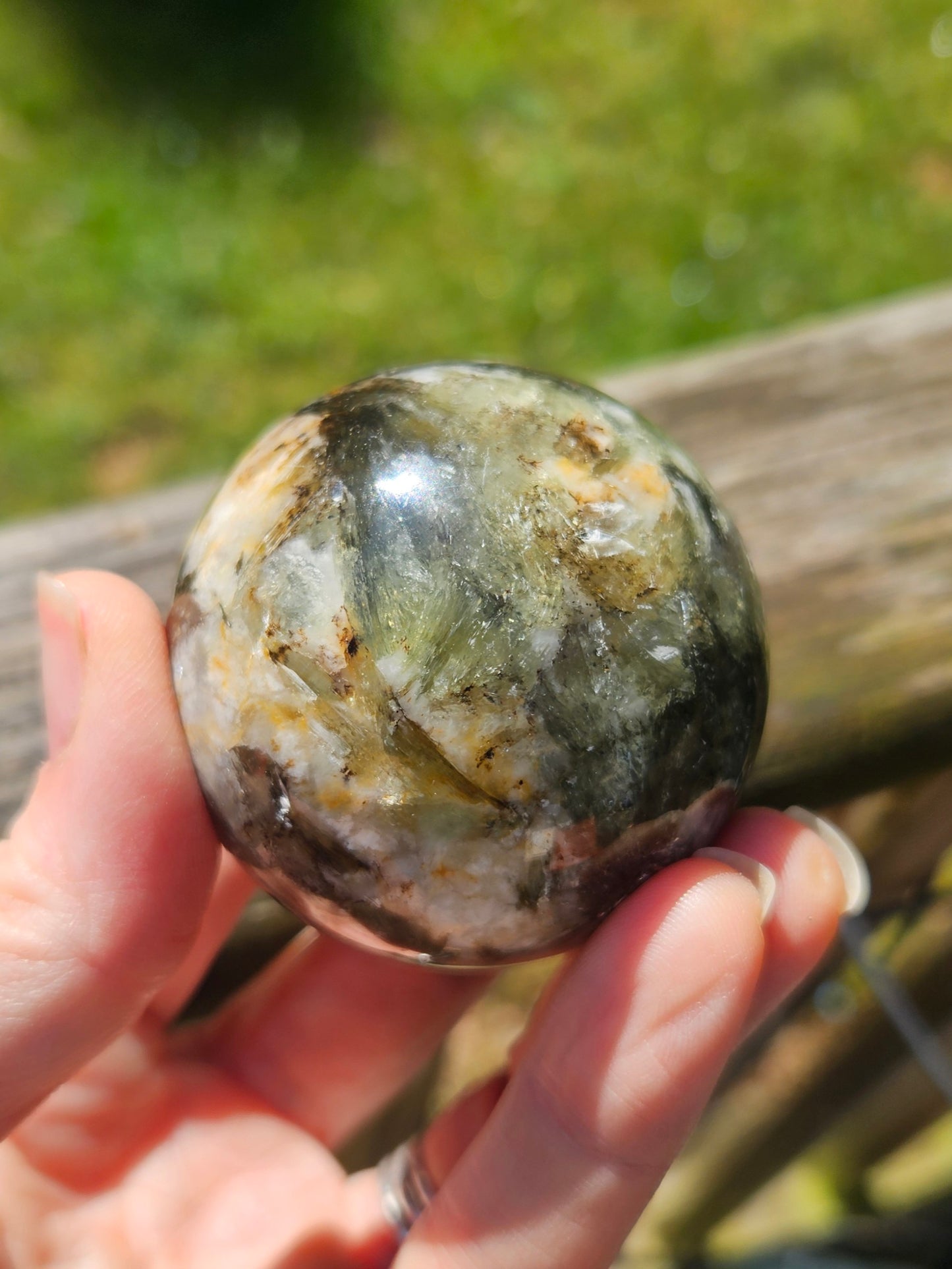 Black Moonstone sphere