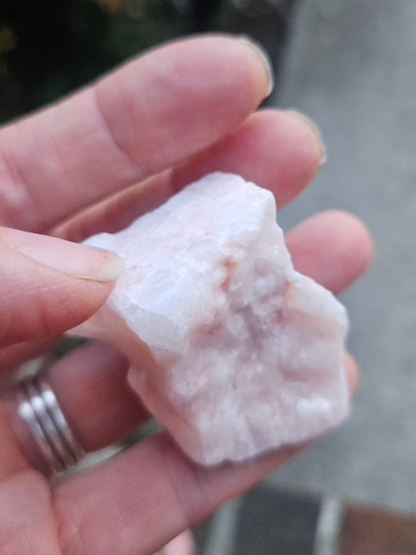 Blush Pink Aragonite (rough)