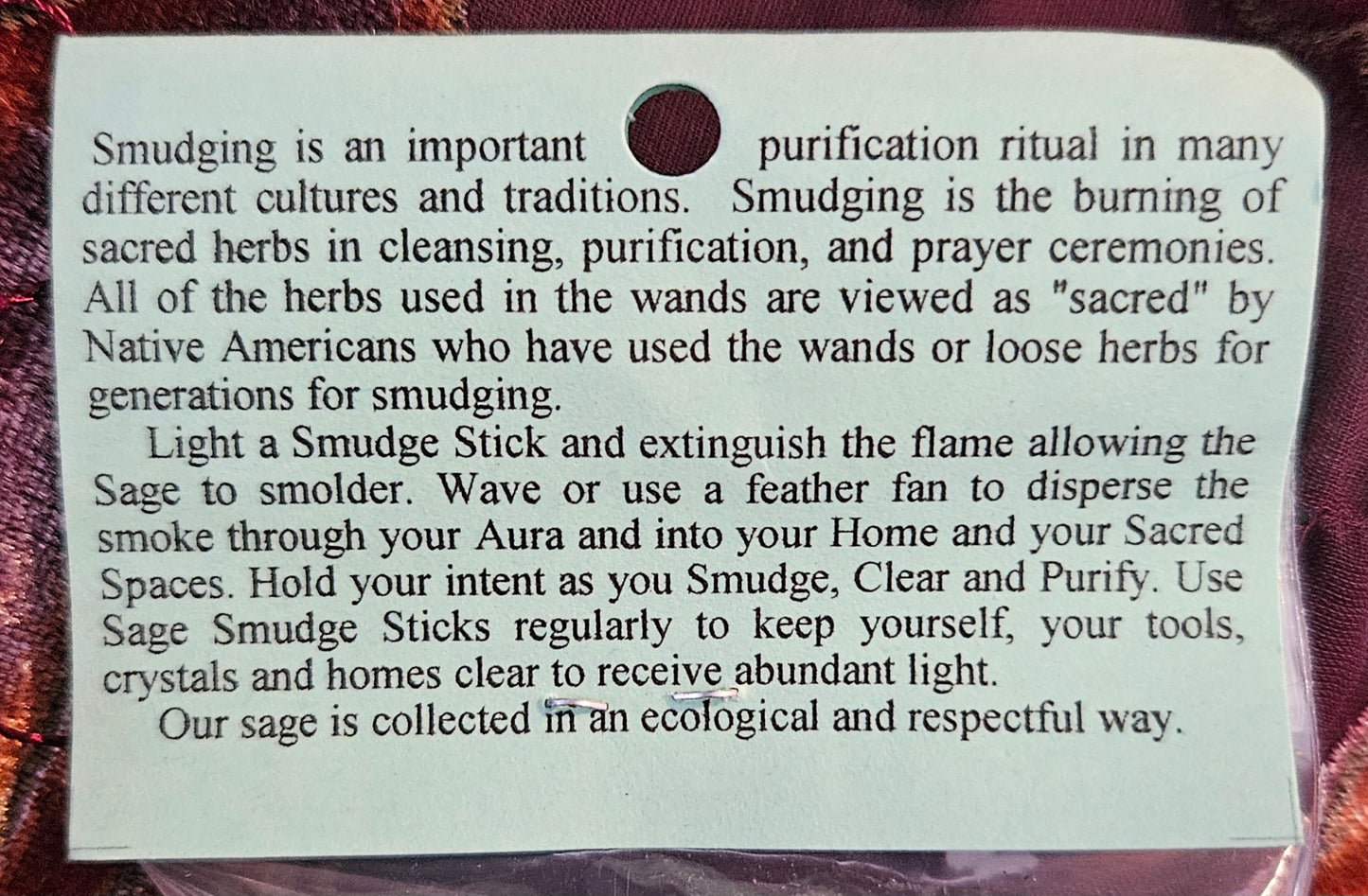 Sage stick - Divine Dragon's Blood 💥
