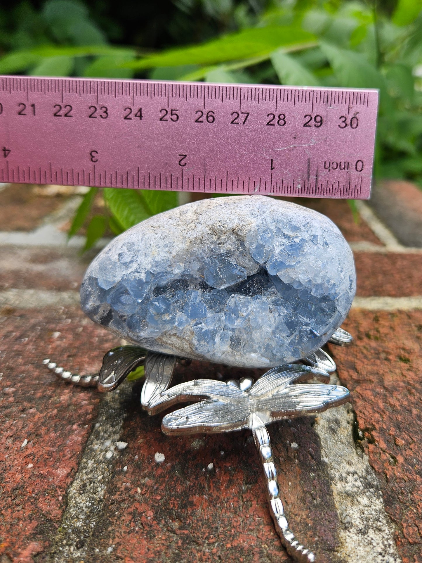 Celestite geode