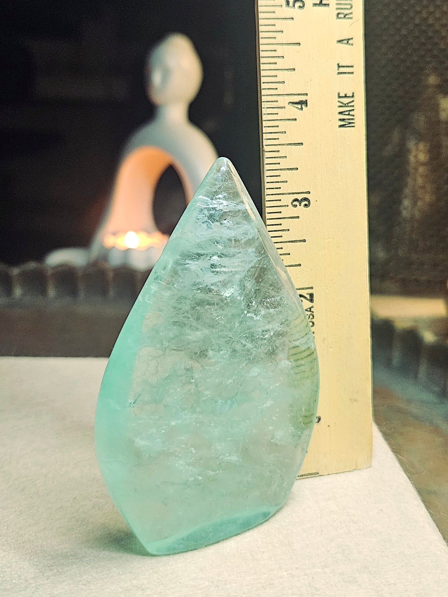 Green Fluorite Freeform