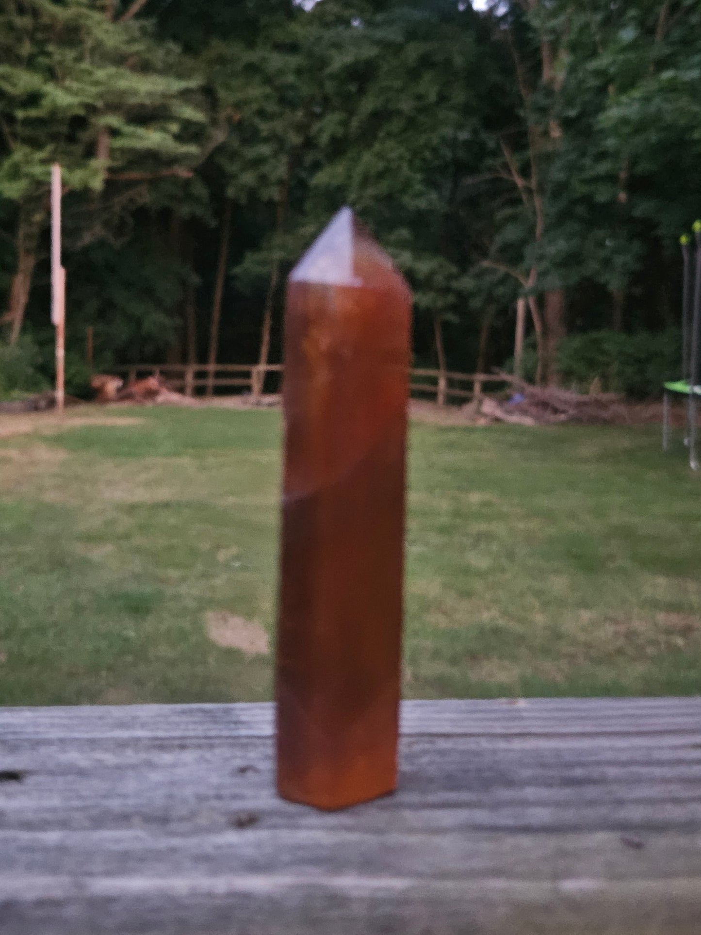 Honey Fluorite Tower