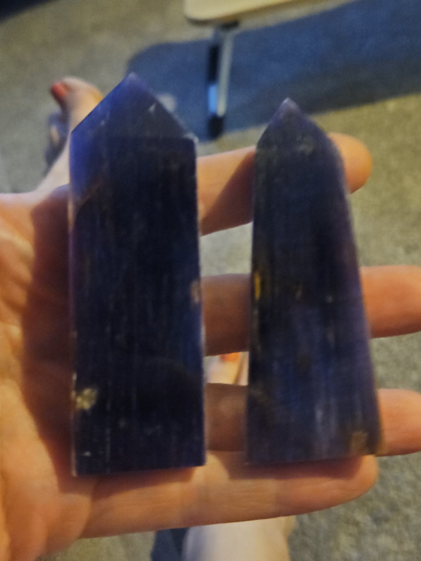 Charoite towers