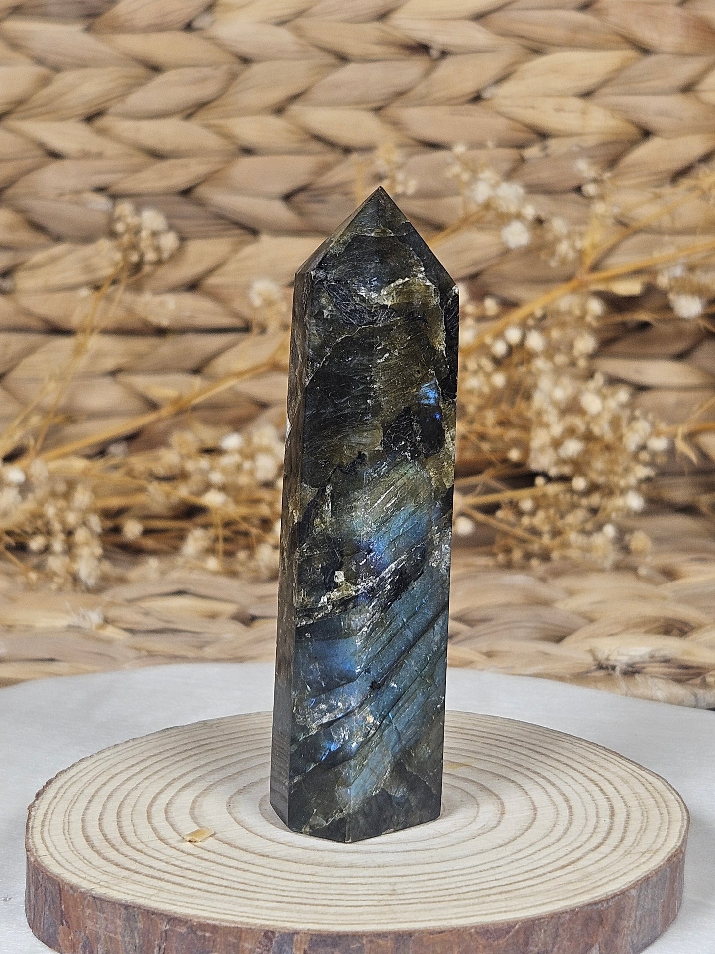 Labradorite Tower 3.5"