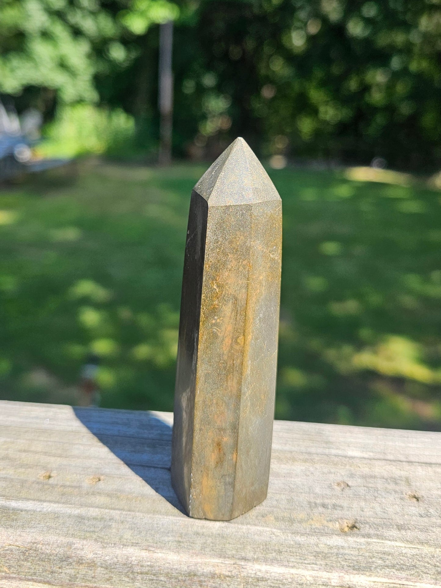 Pyrite tower