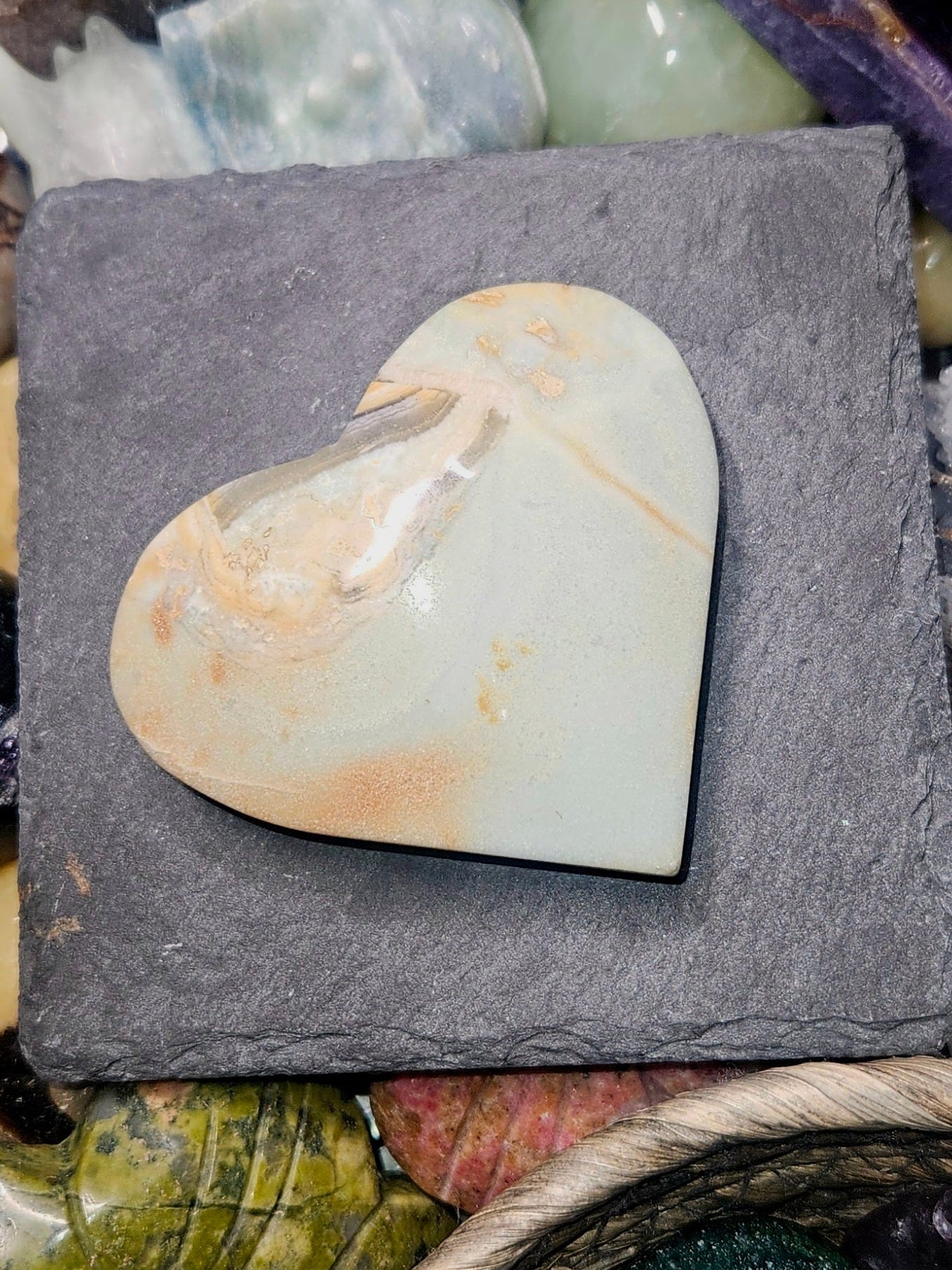 Amazonite Heart 💚