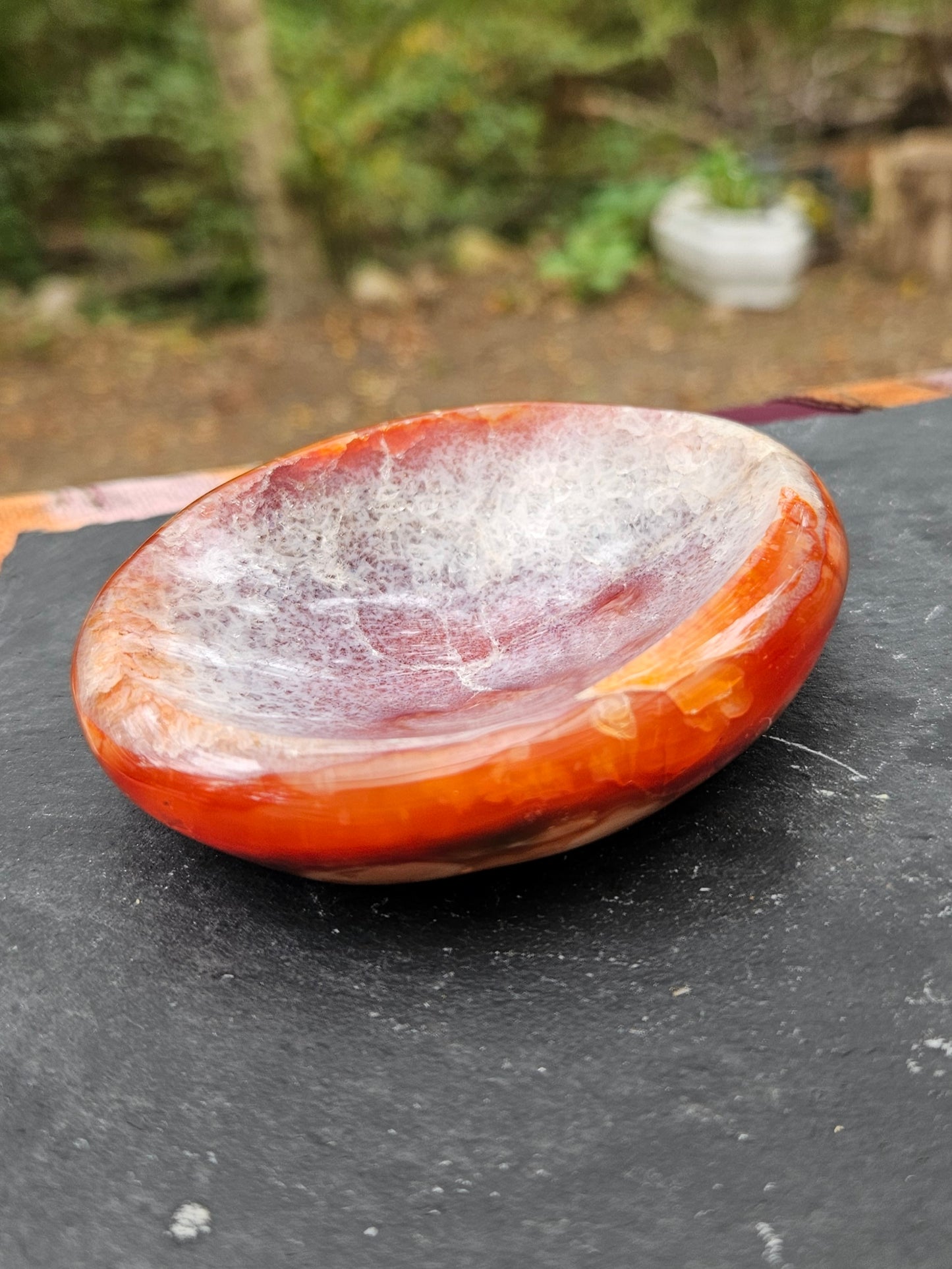 Grounding Carnelian bowl