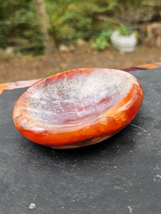 Grounding Carnelian bowl