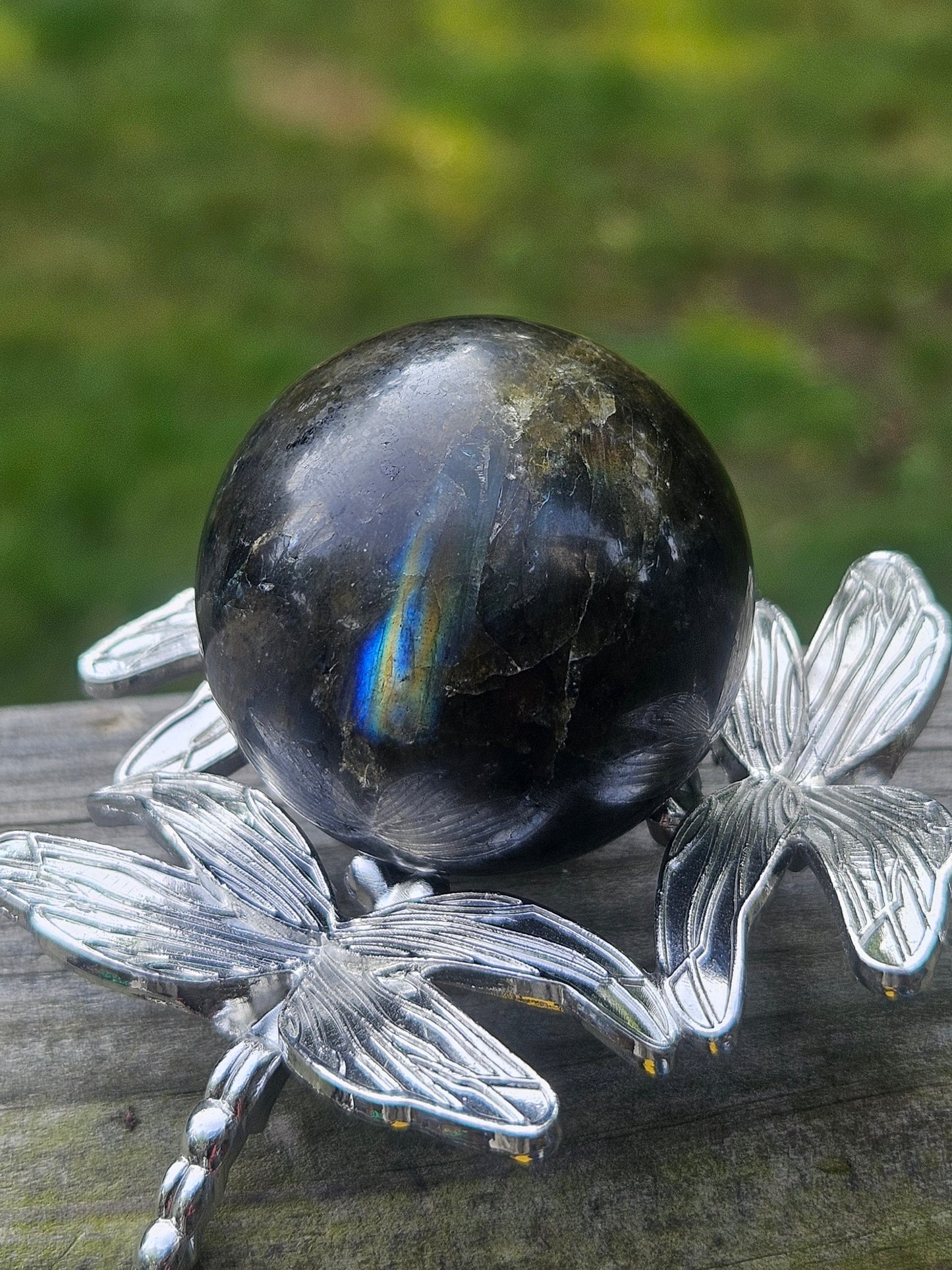 Labradorite sphere