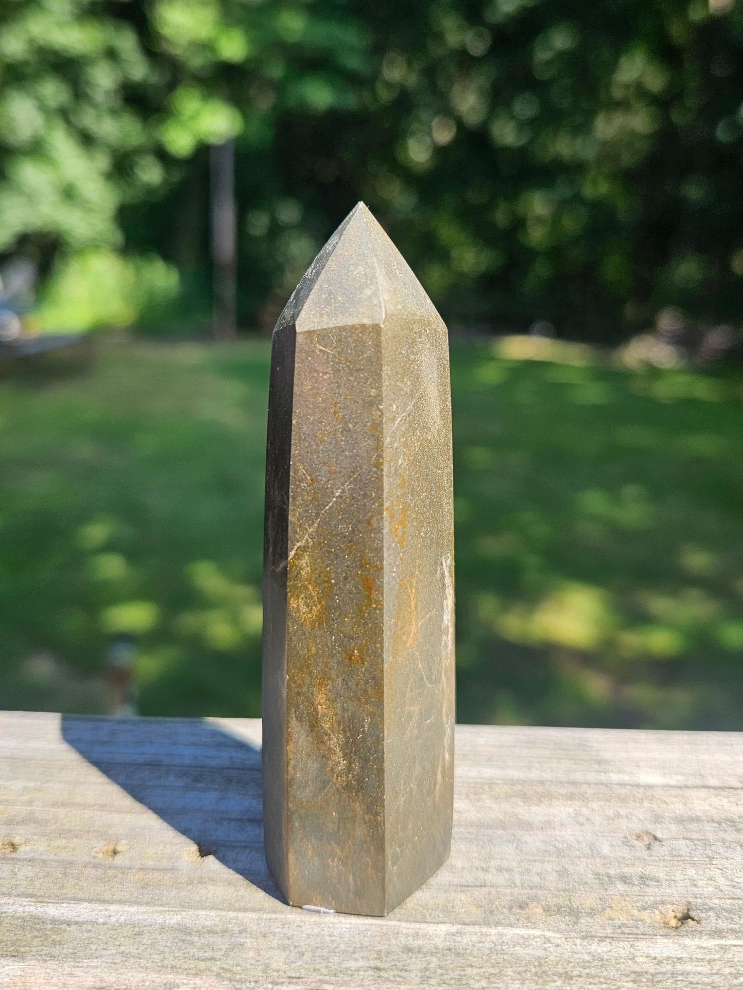 Pyrite tower
