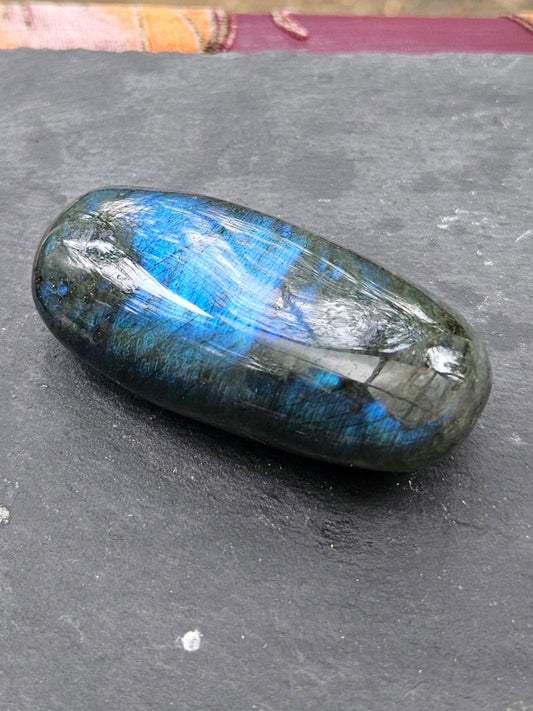 Labradorite palm stone - oversized