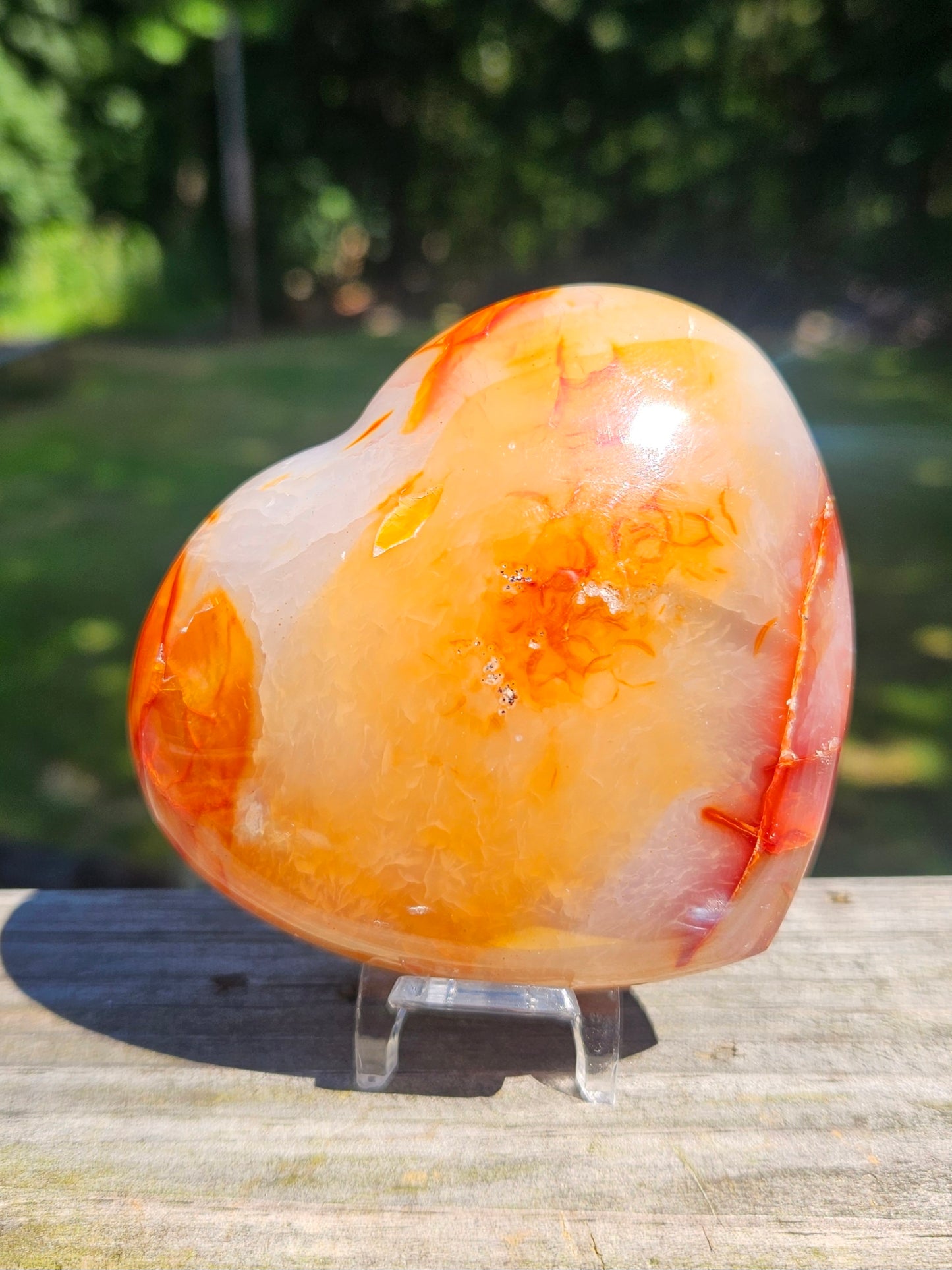 Carnelian heart ❤️