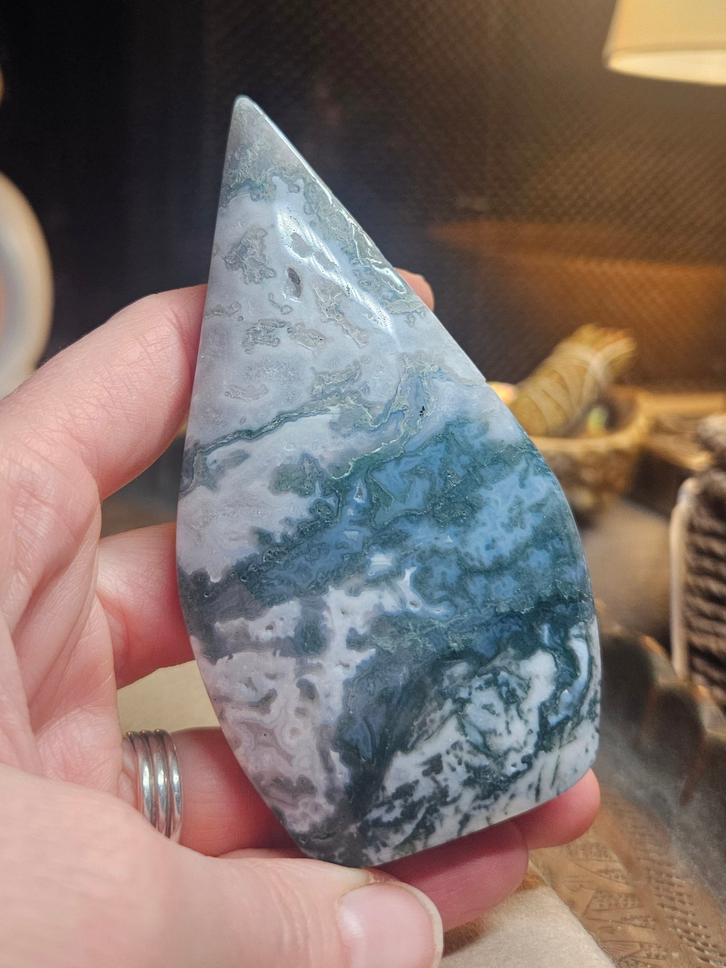 Moss Agate Freeform