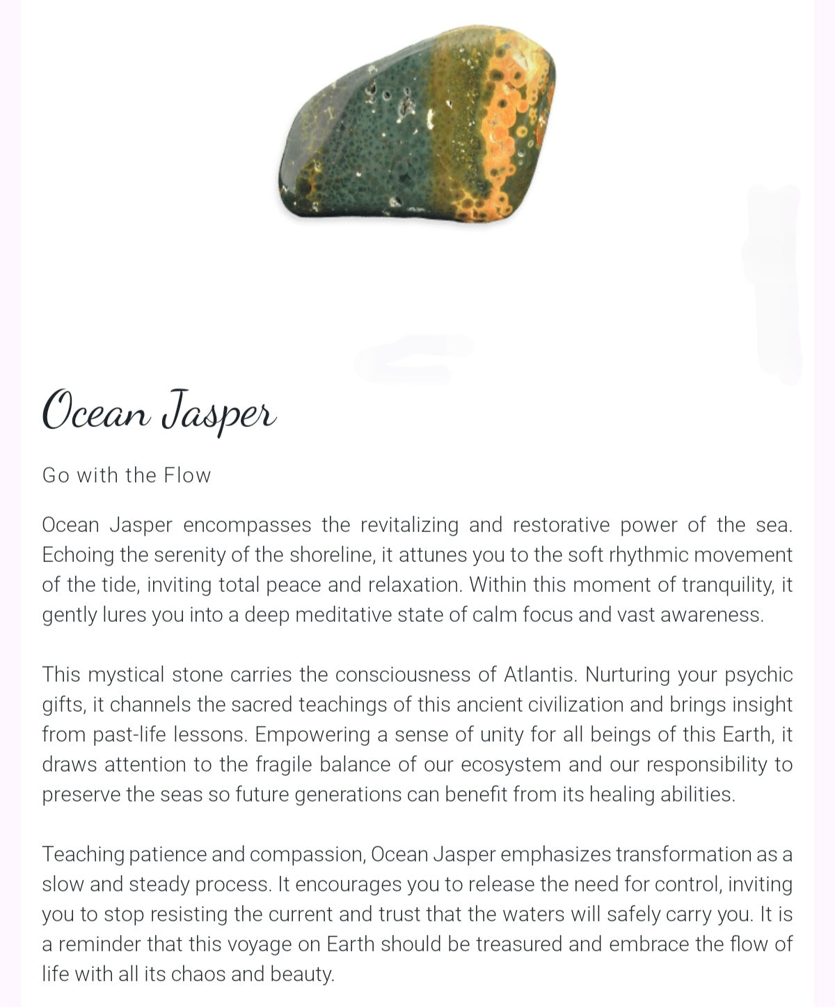 Find stone information here!
