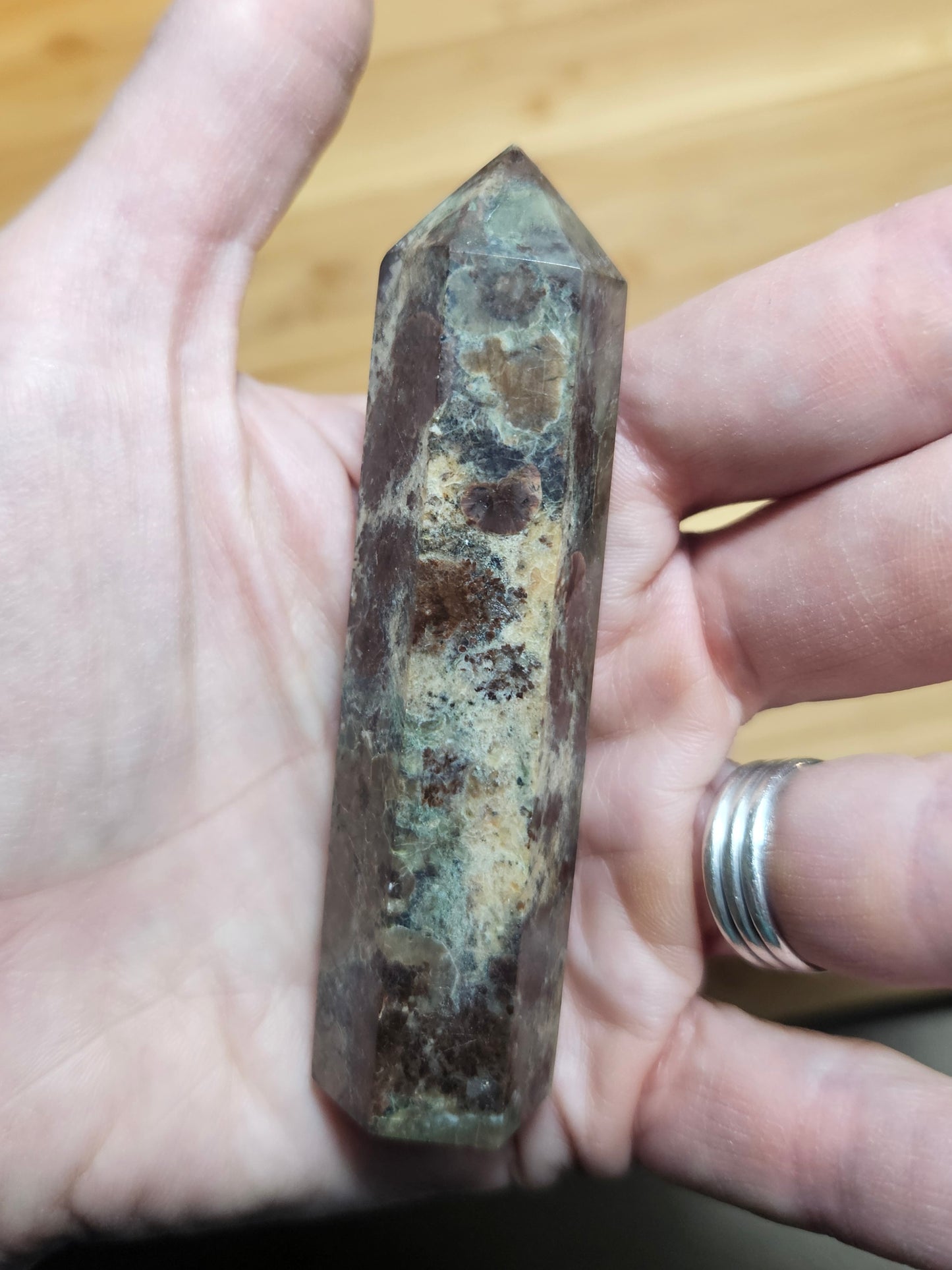 Orbicular Sea Jasper tower