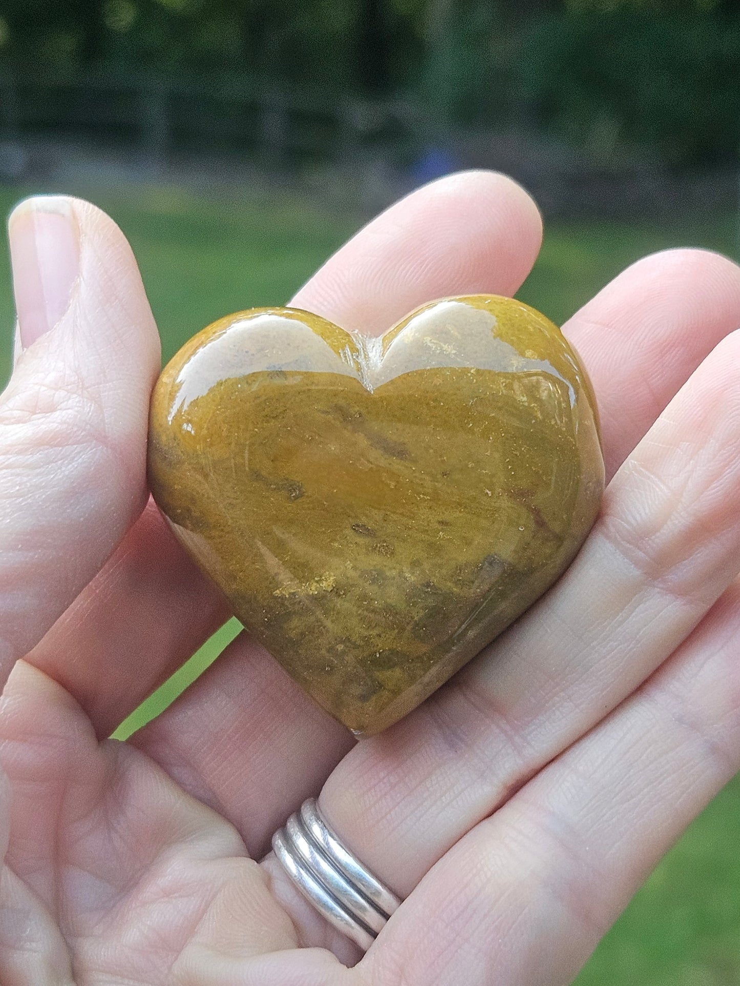Mookaite Jasper Heart
