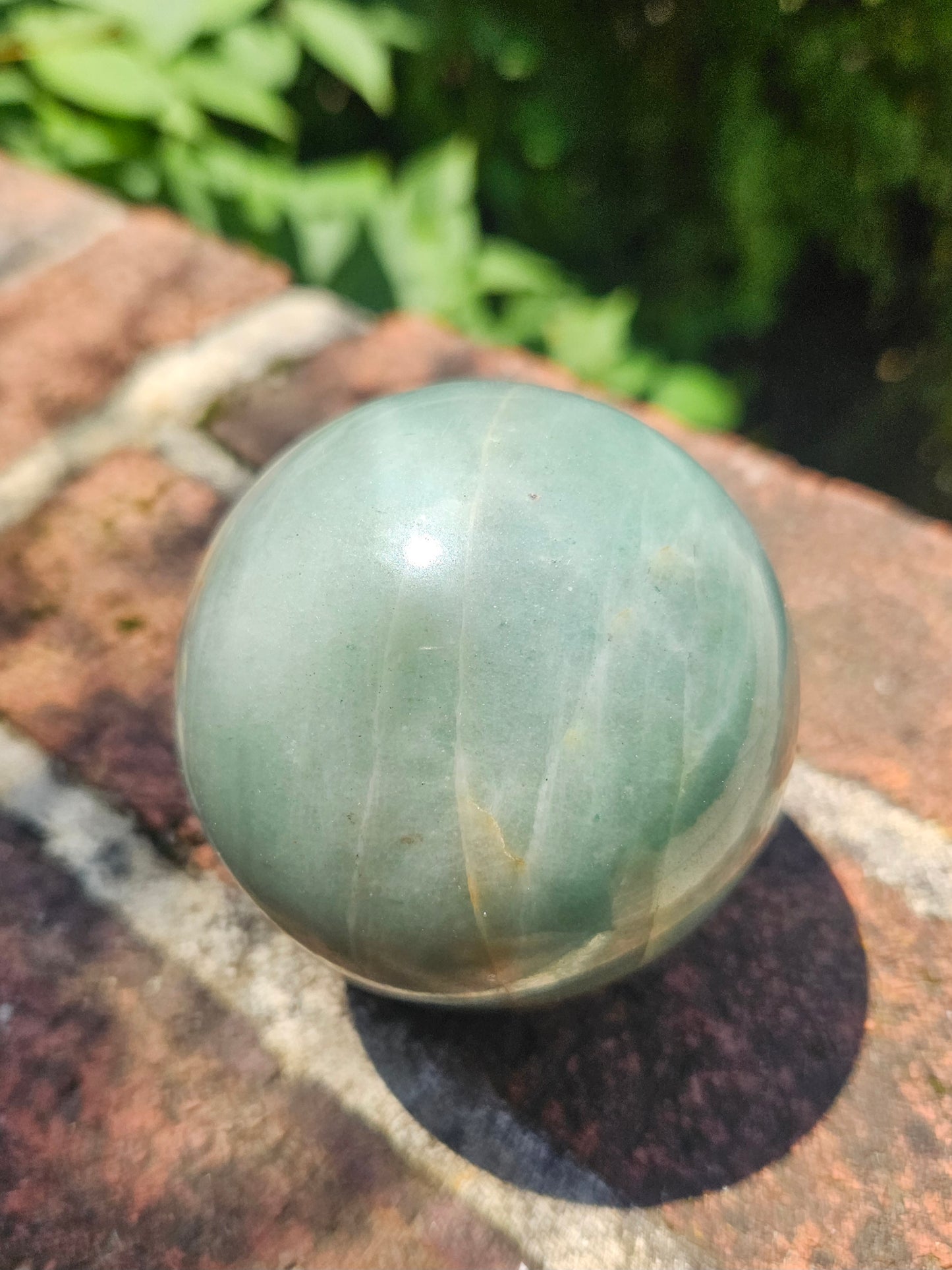 Garnierite/Green Moonstone sphere