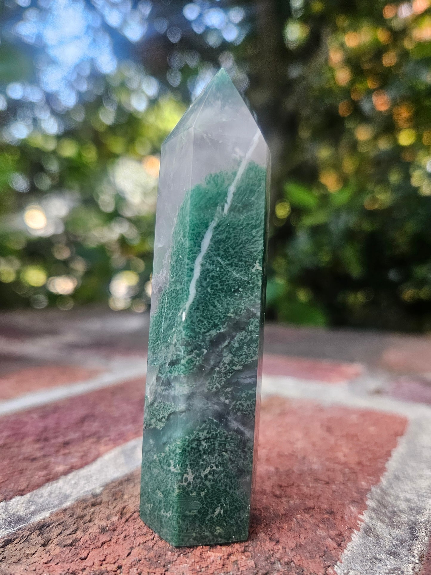 Moss Agate tower