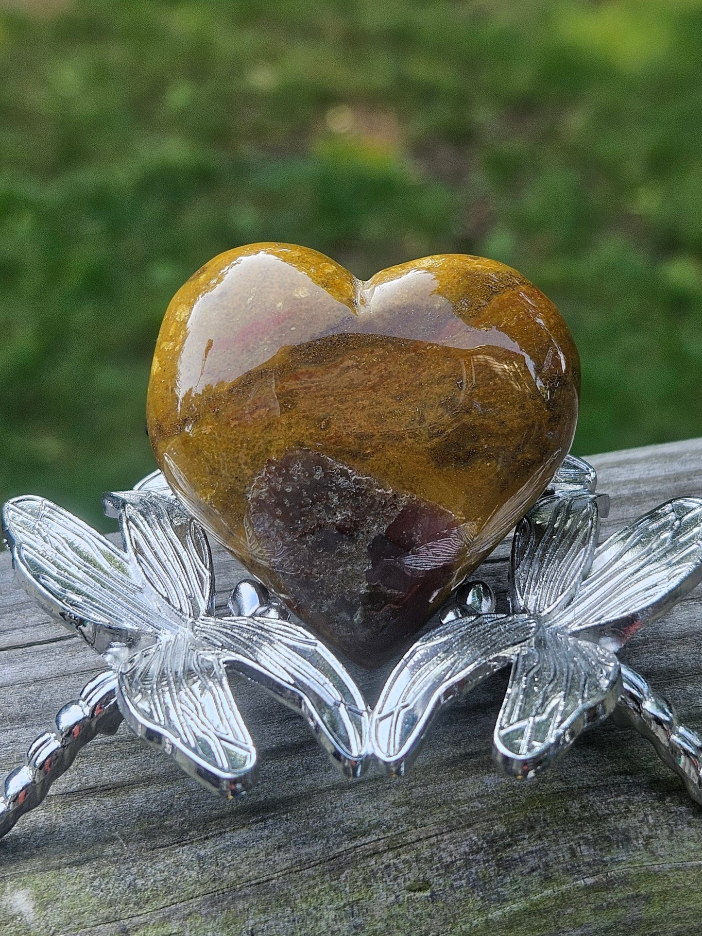 Mookaite Jasper Heart