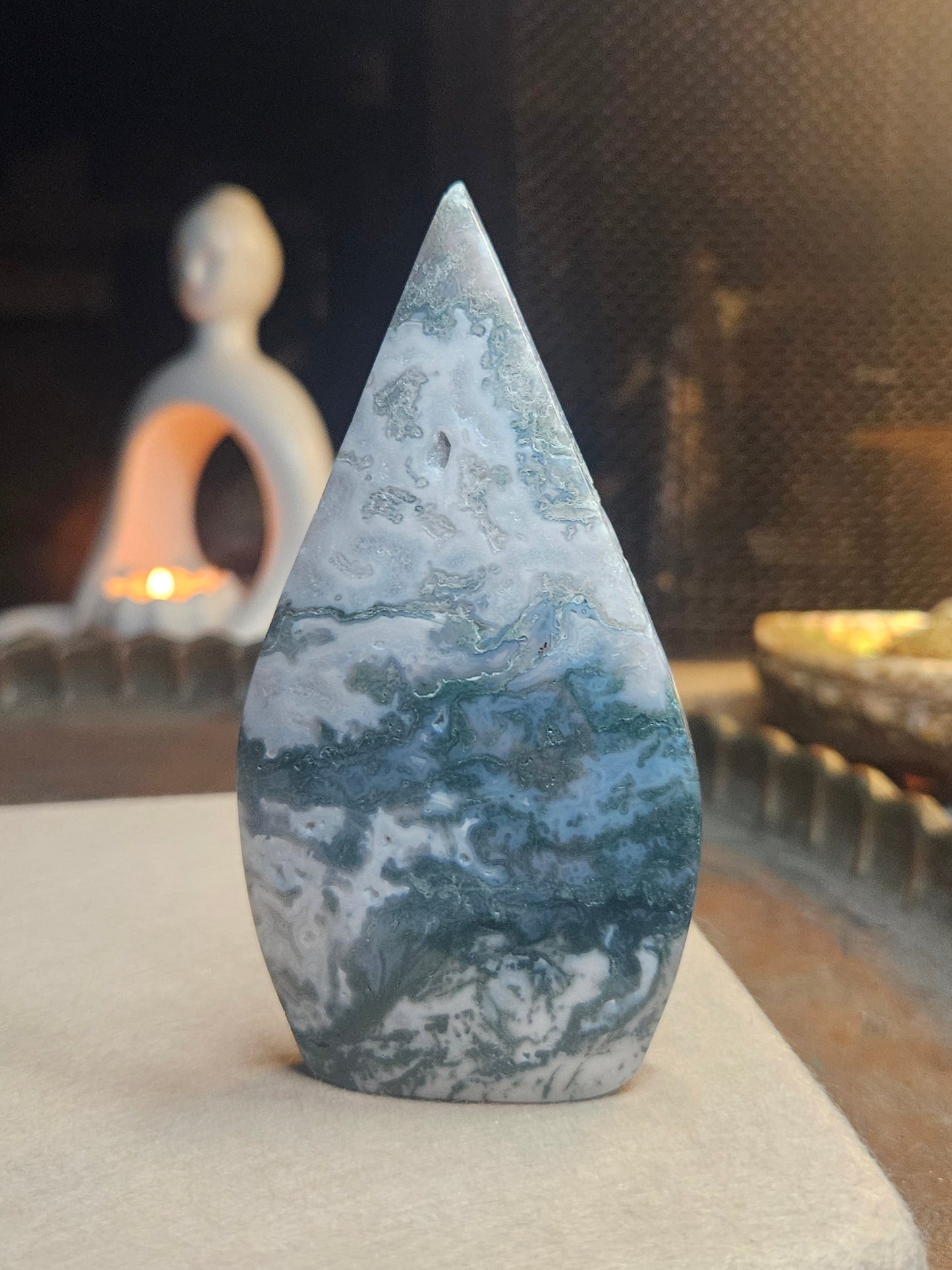 Moss Agate Freeform