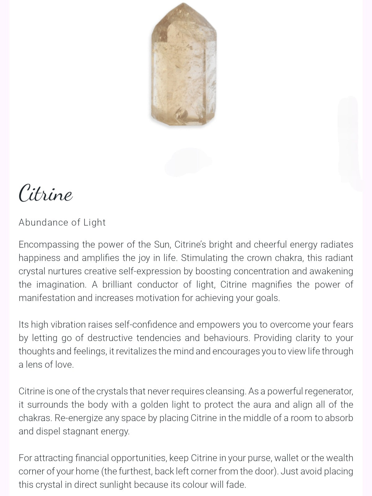 Find stone information here!