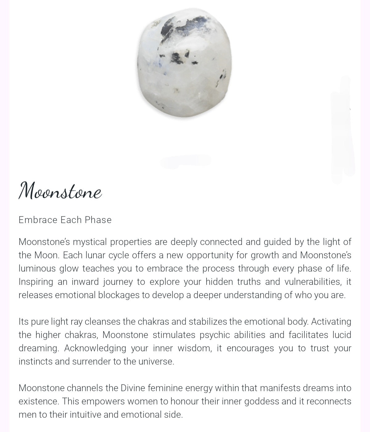 Find stone information here!