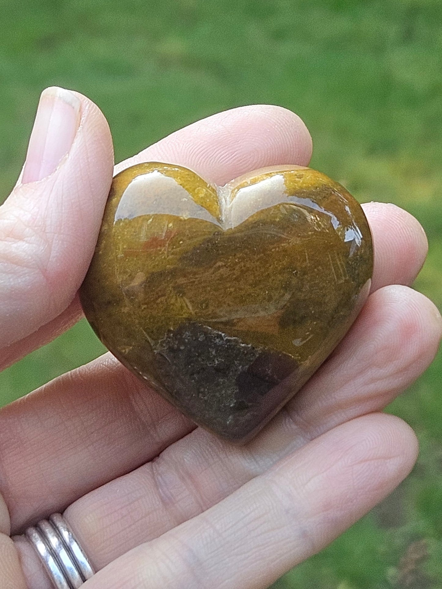 Mookaite Jasper Heart