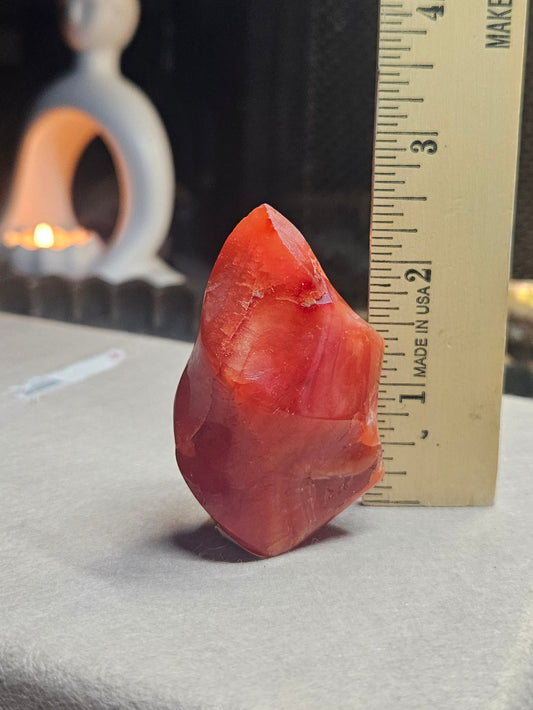 Carnelian Flame carving 🔥