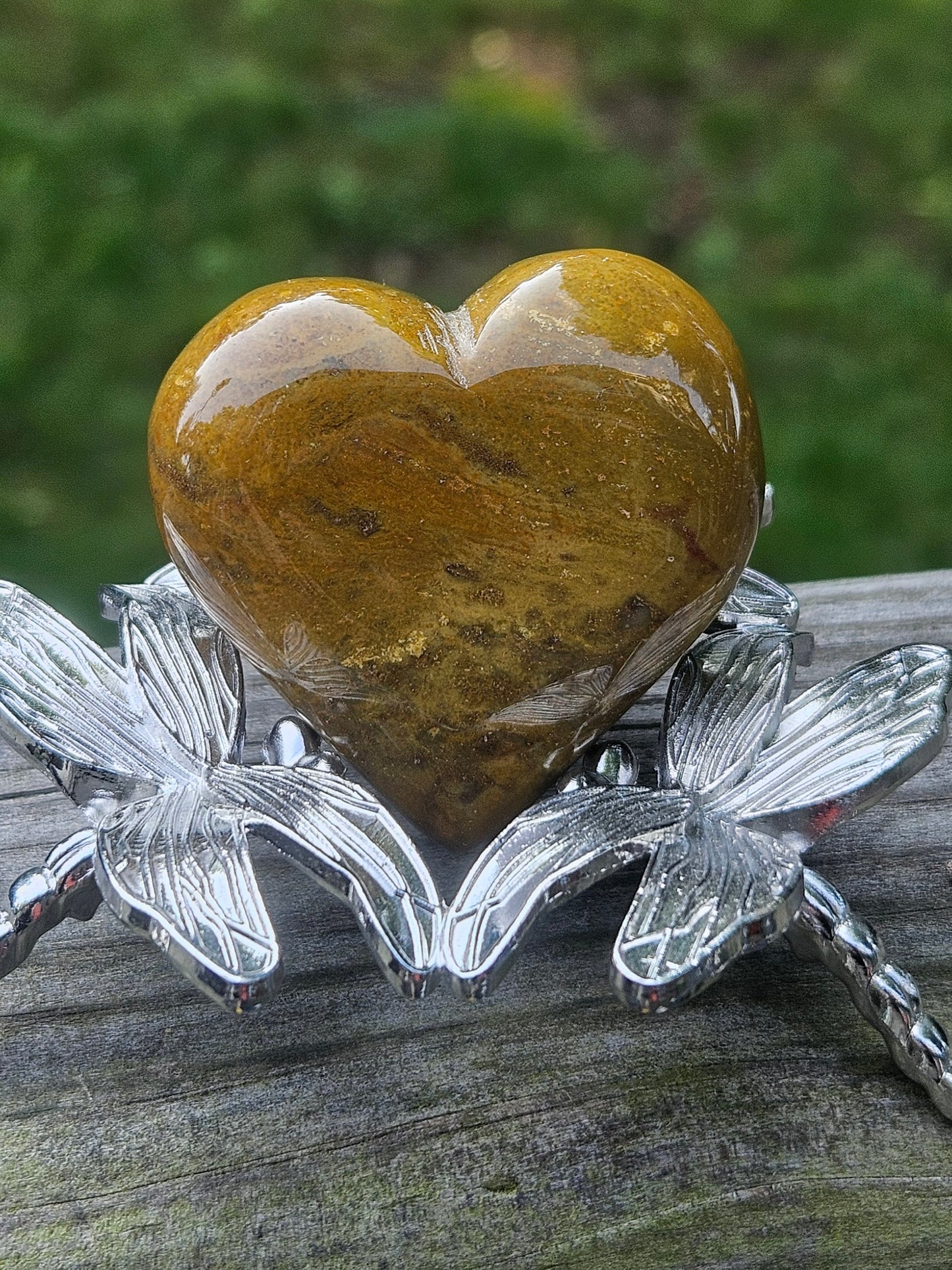 Mookaite Jasper Heart