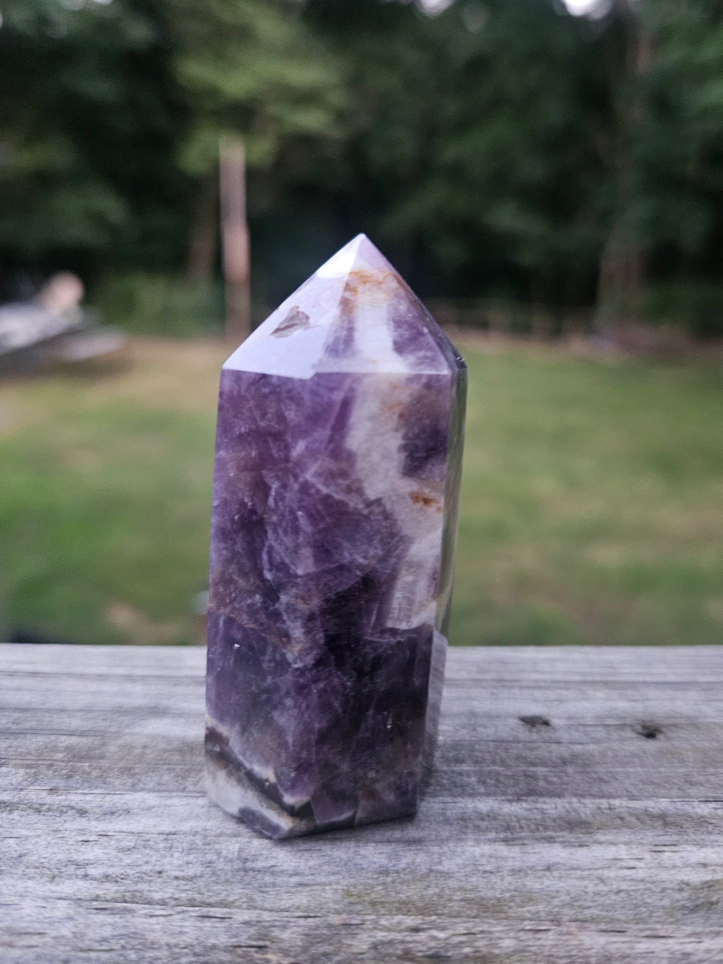 Chevron Amethyst Tower