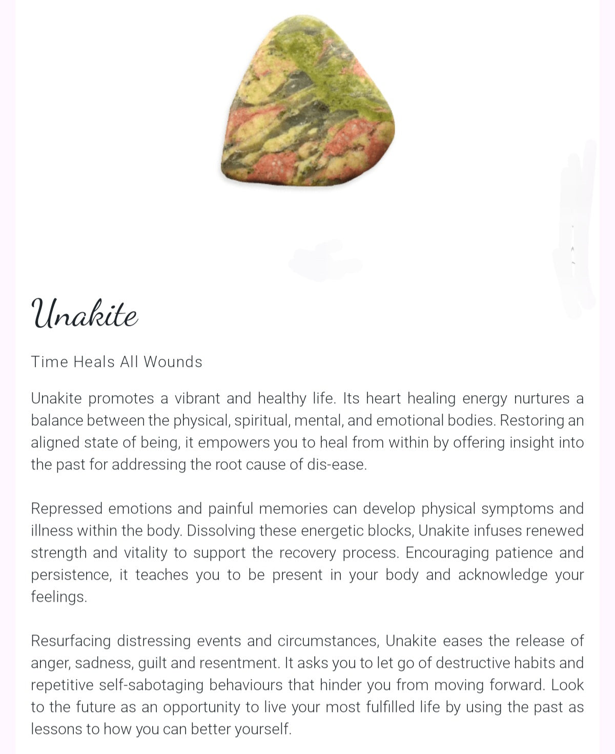 Find stone information here!