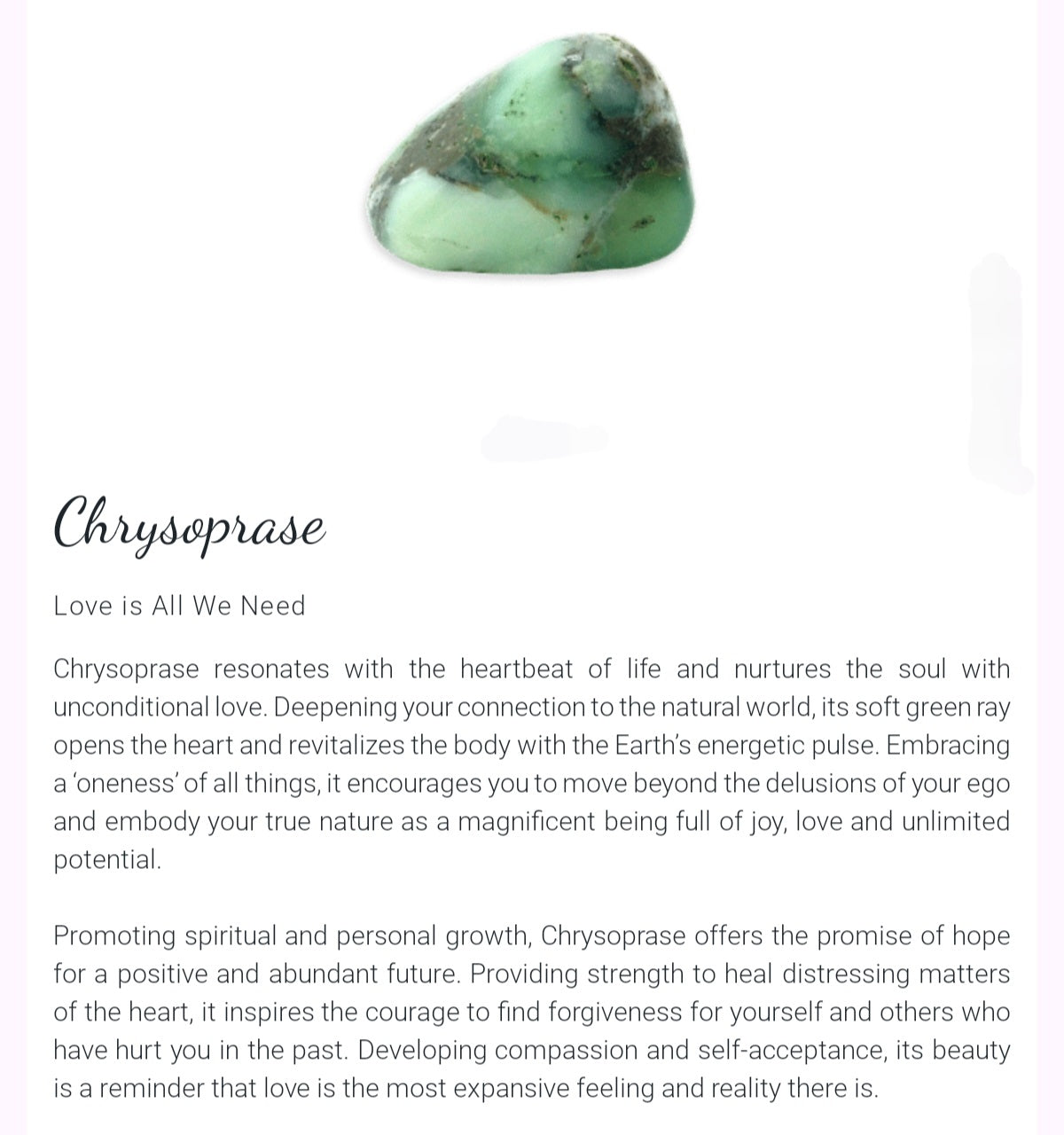 Find stone information here!