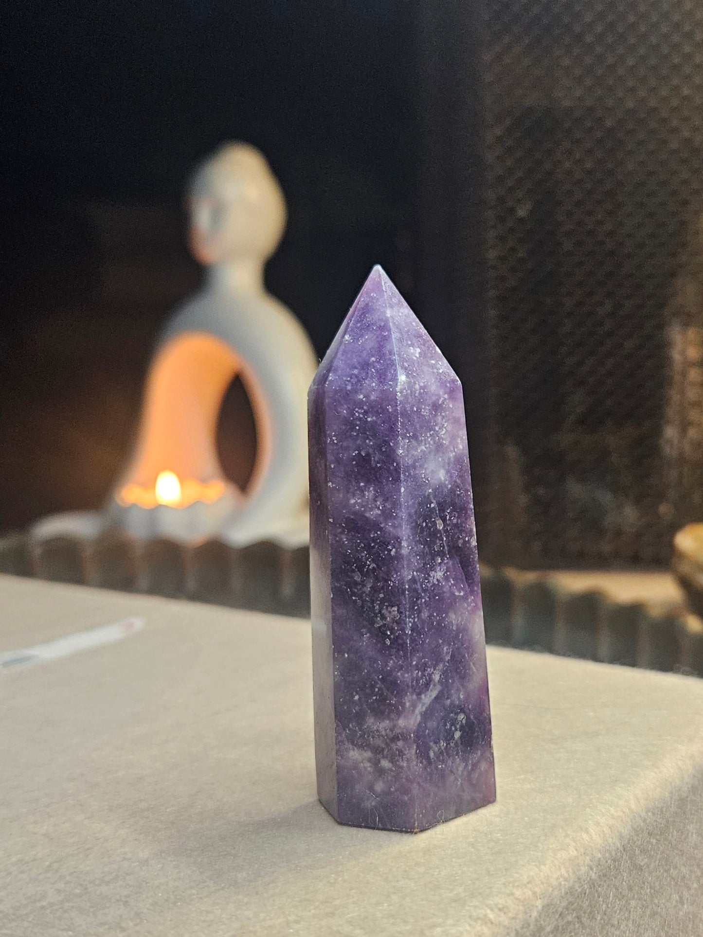 Lepidolite Tower