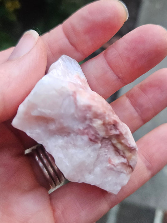 Blush Pink Aragonite (rough)