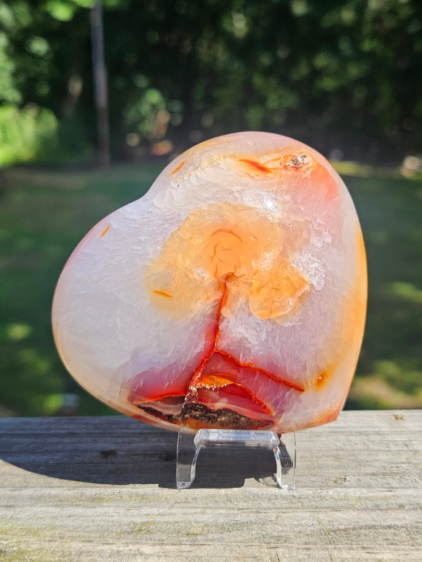Carnelian heart ❤️