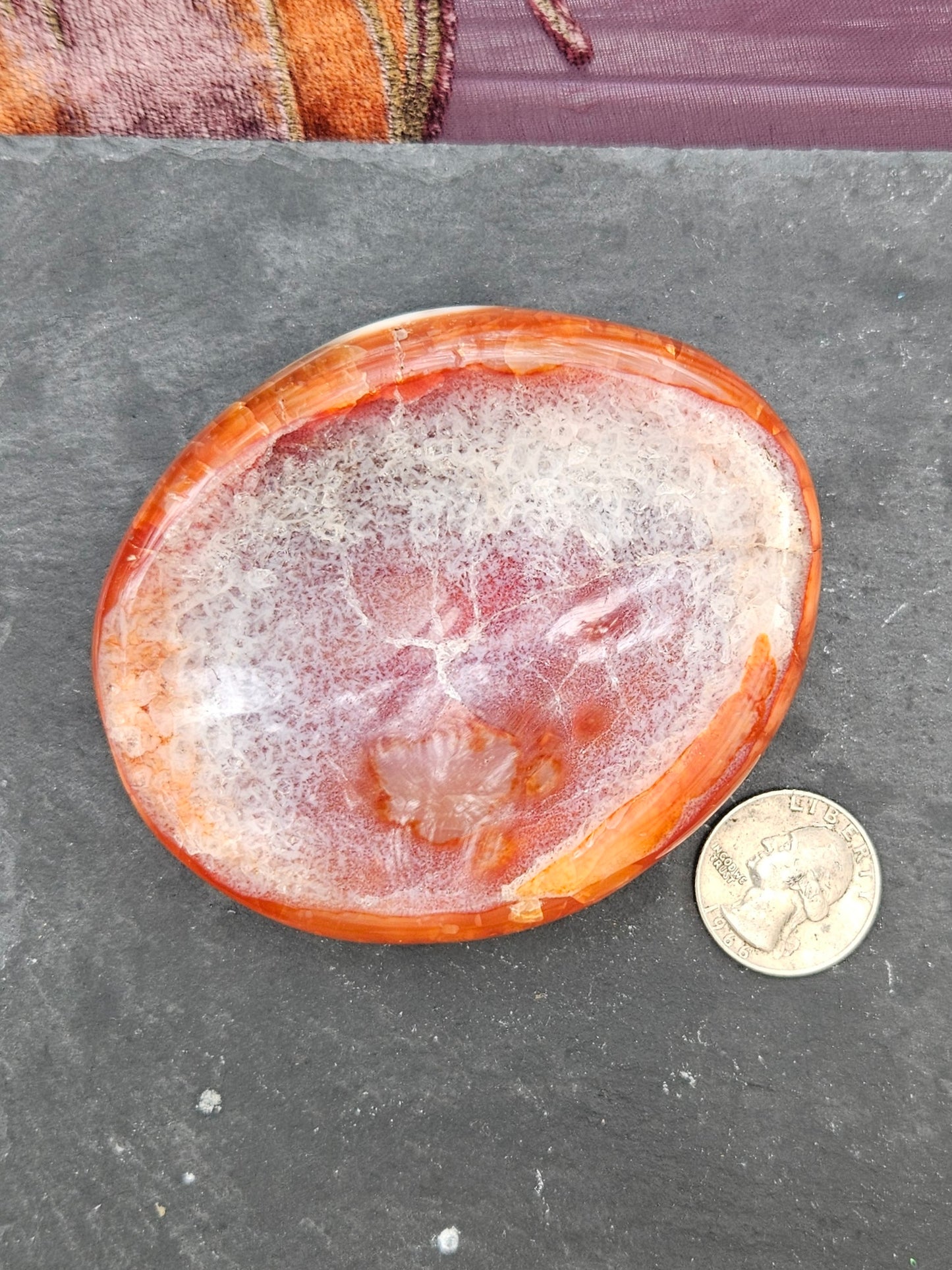 Grounding Carnelian bowl