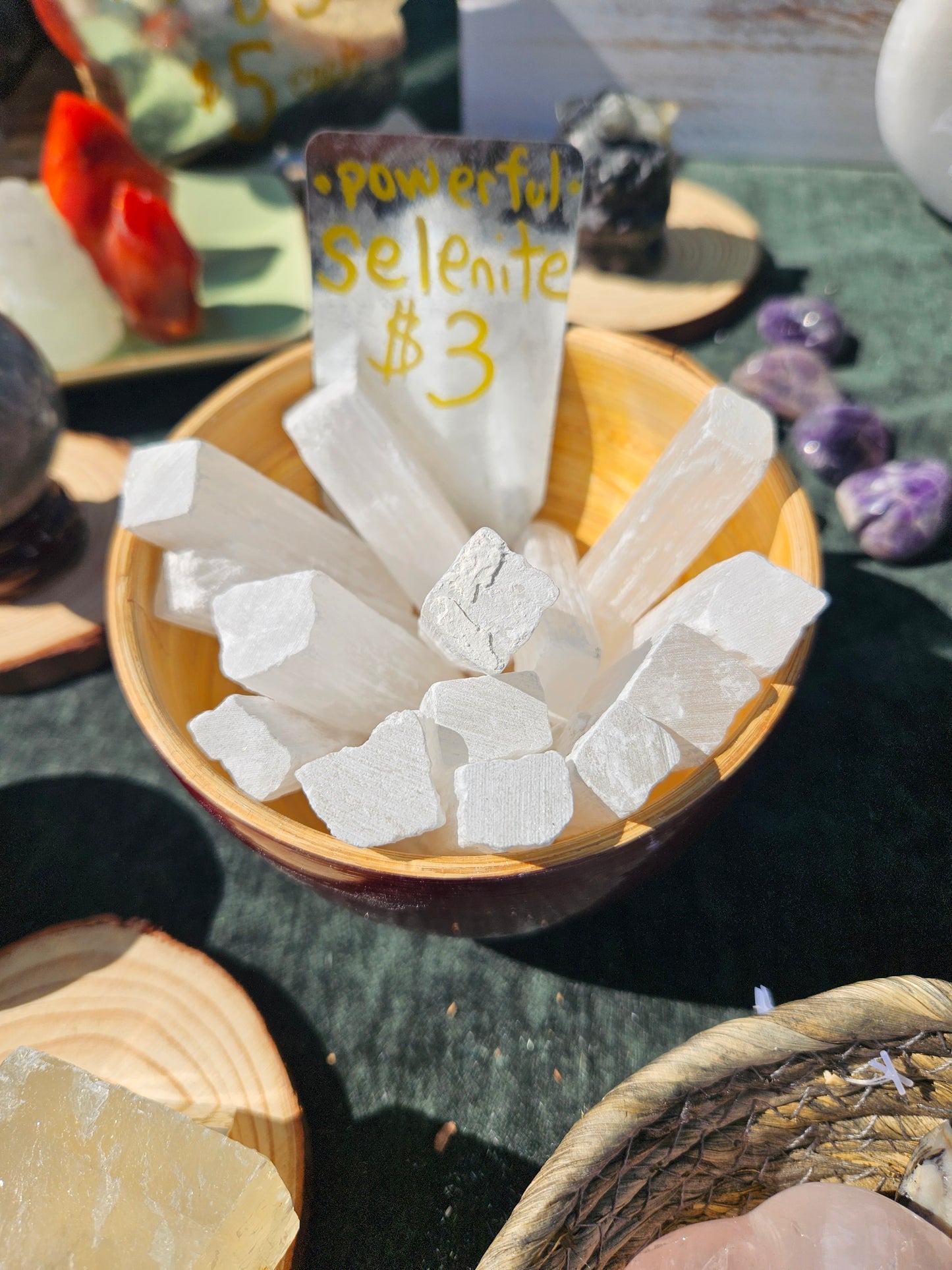 Selenite sticks - 3 inch