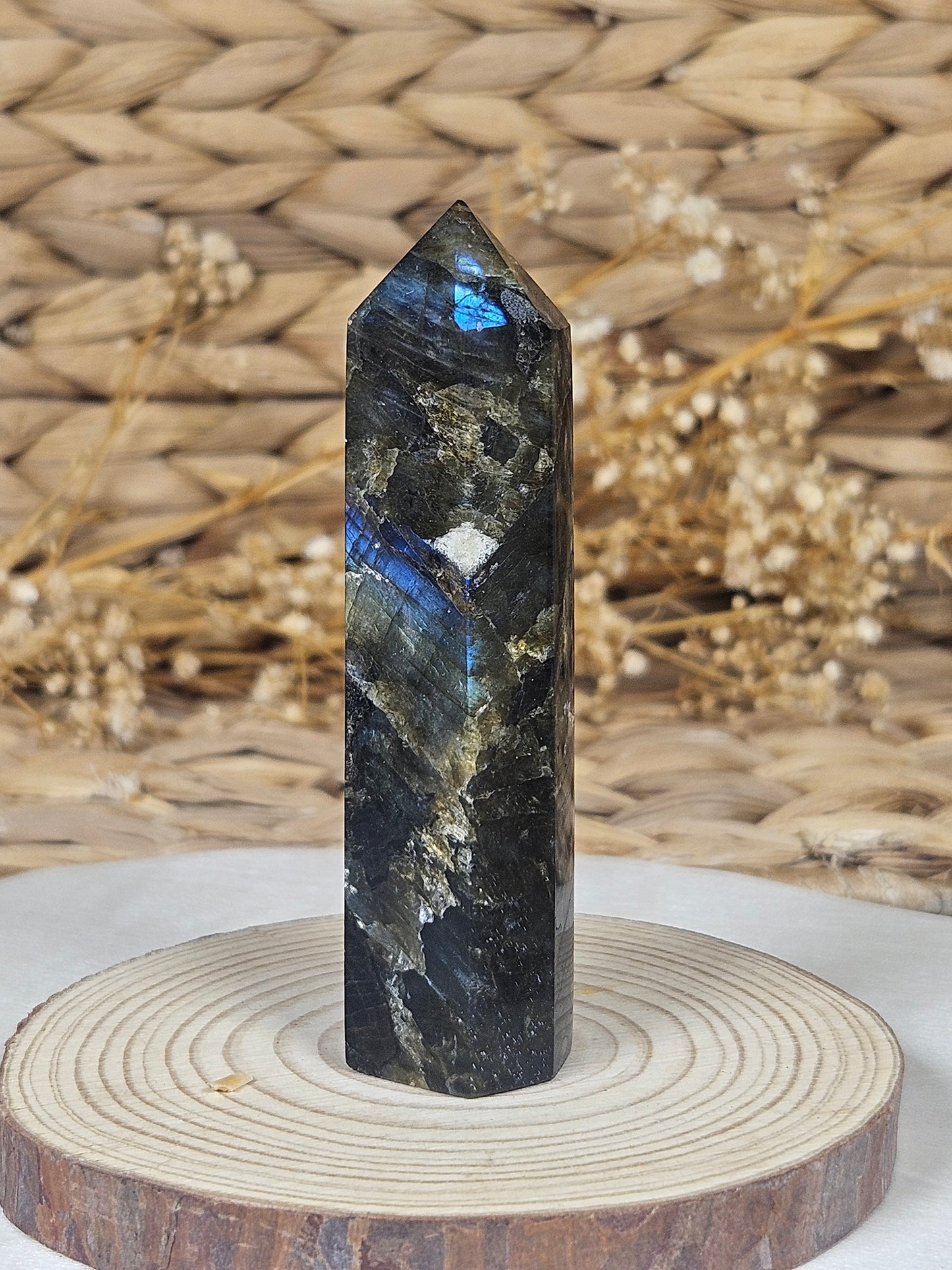Labradorite Tower 3.5"