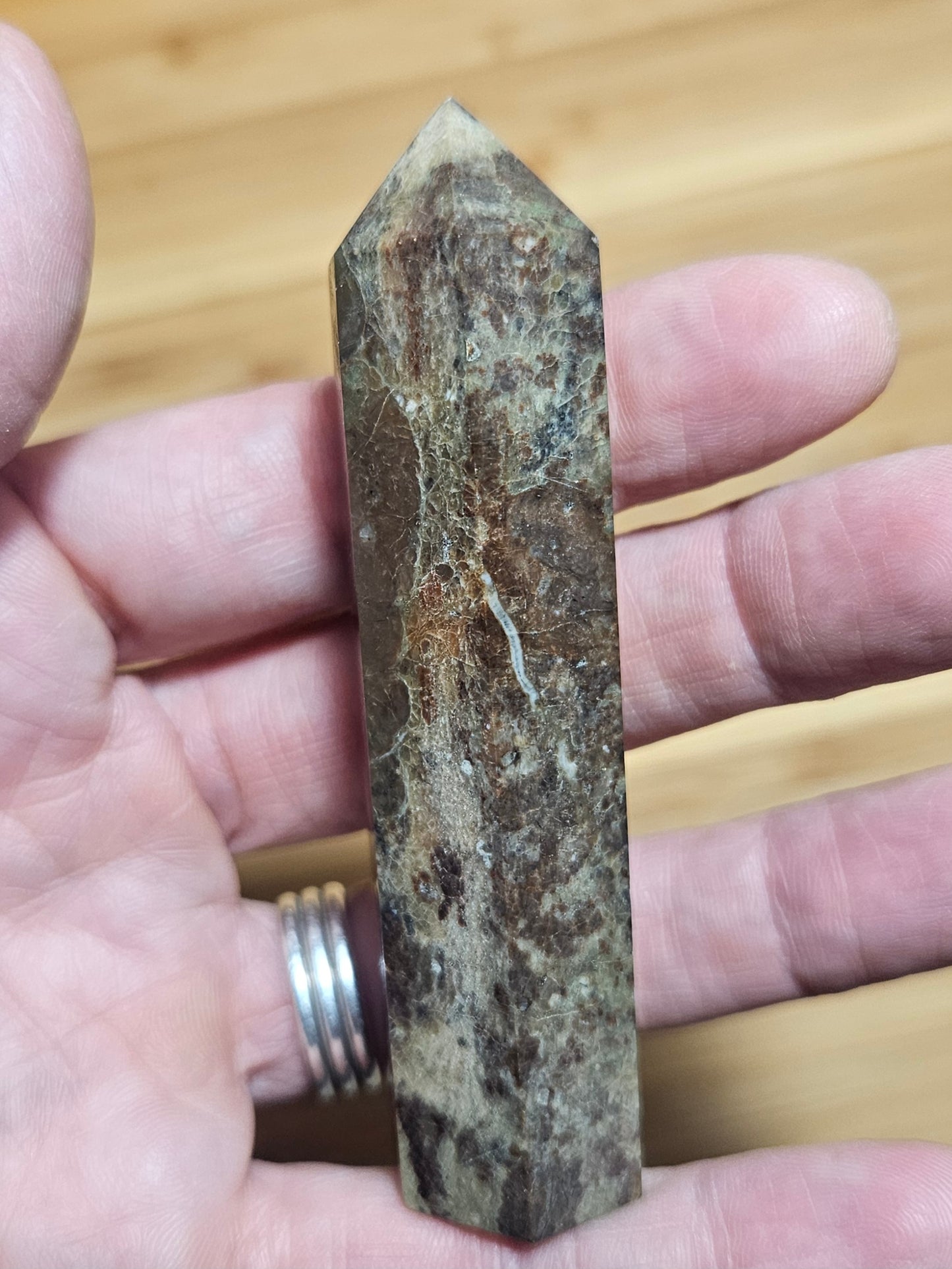 Orbicular Sea Jasper tower
