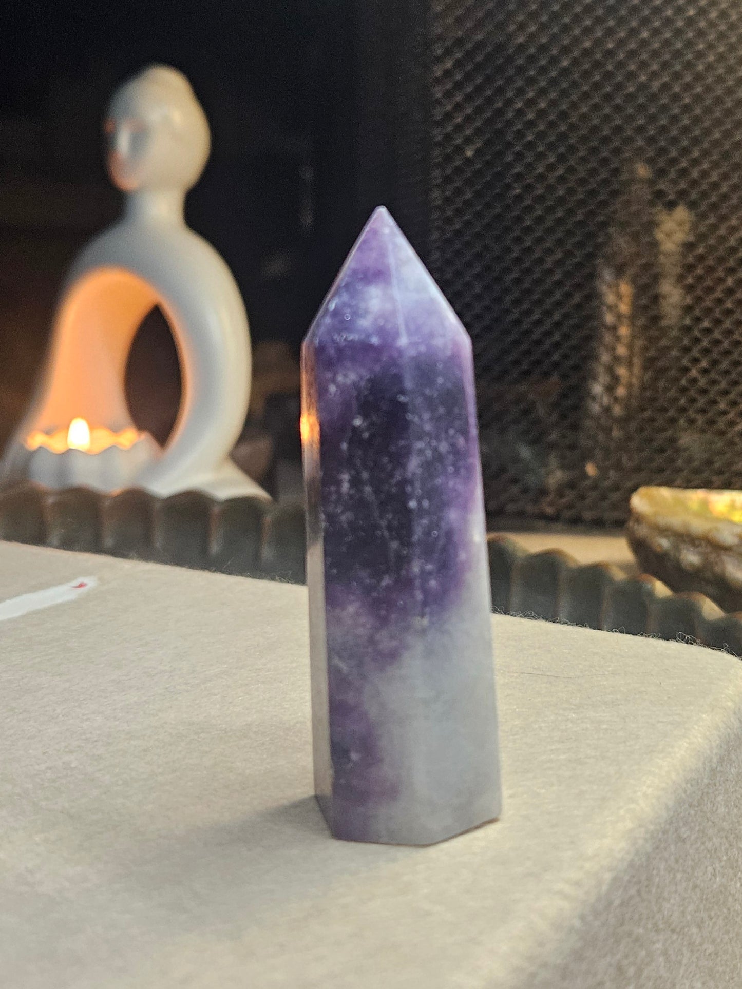 Lepidolite Tower