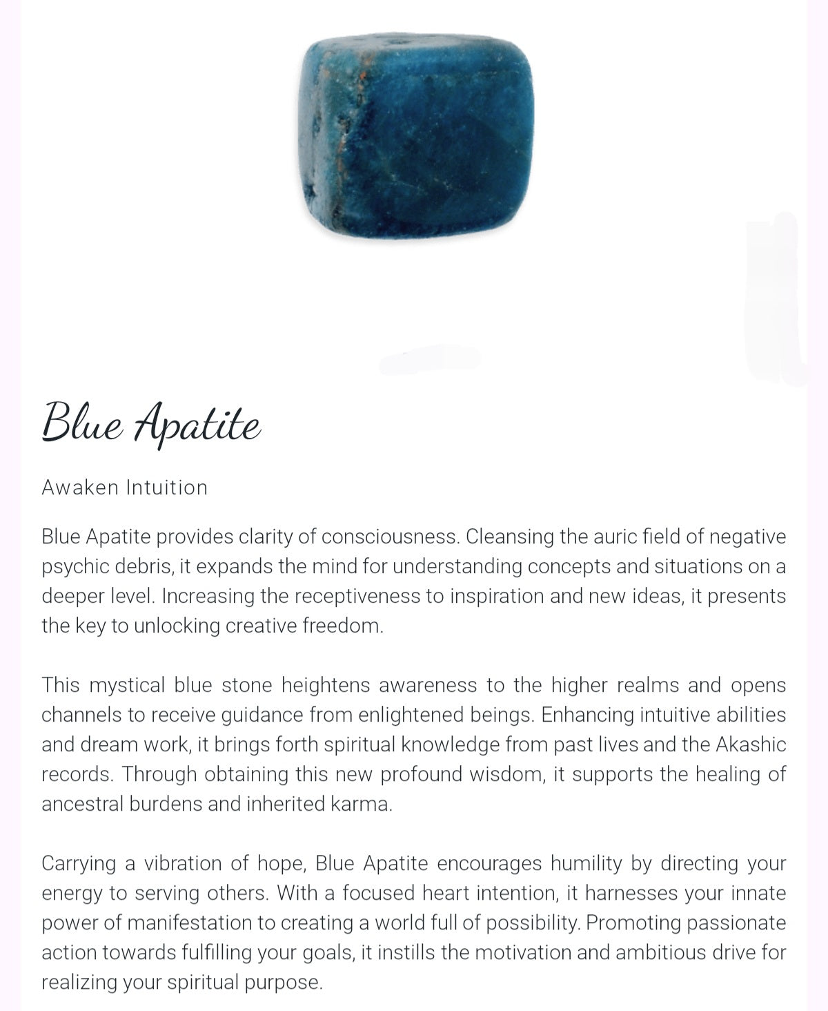 Find stone information here!