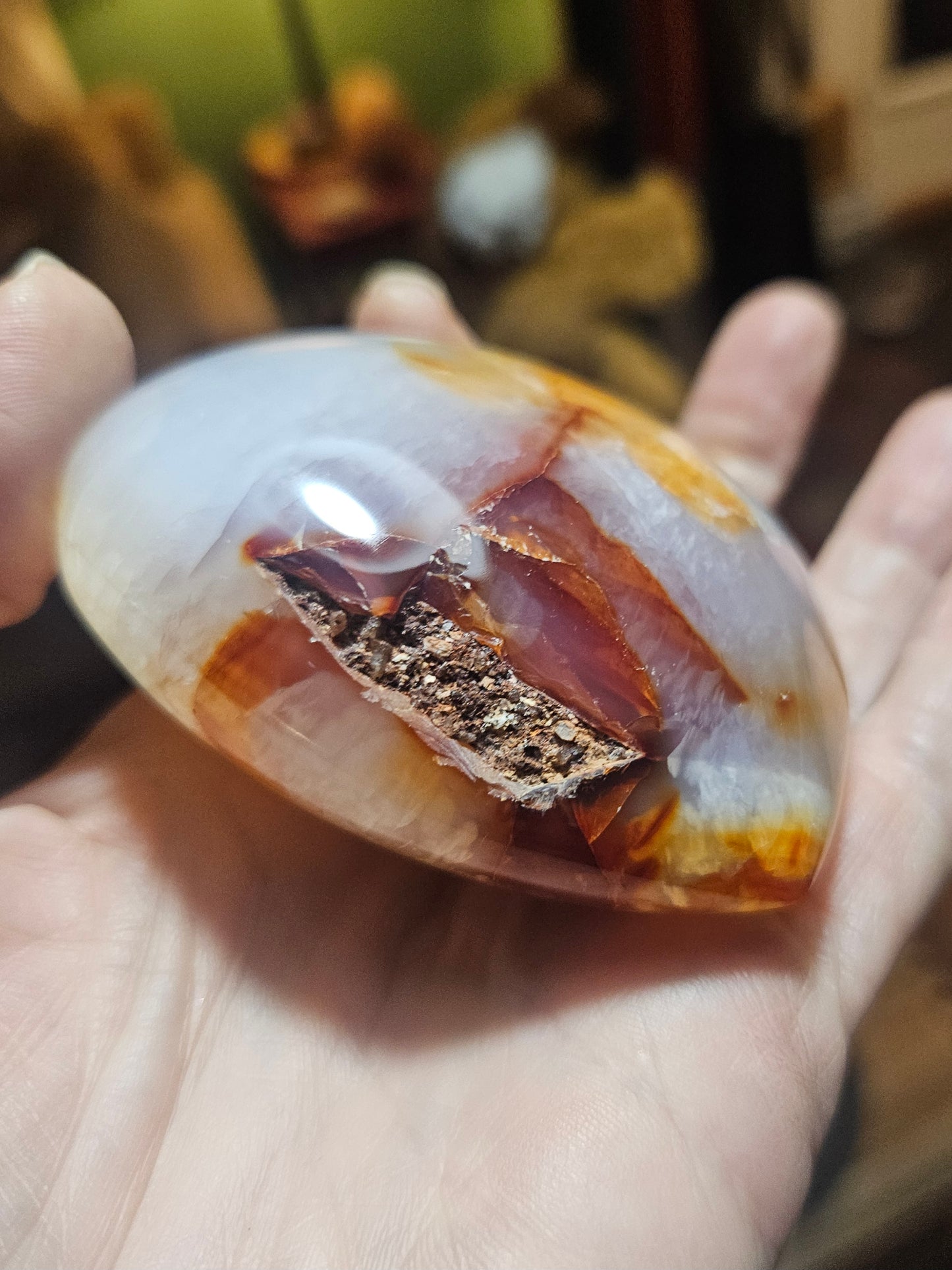Carnelian heart