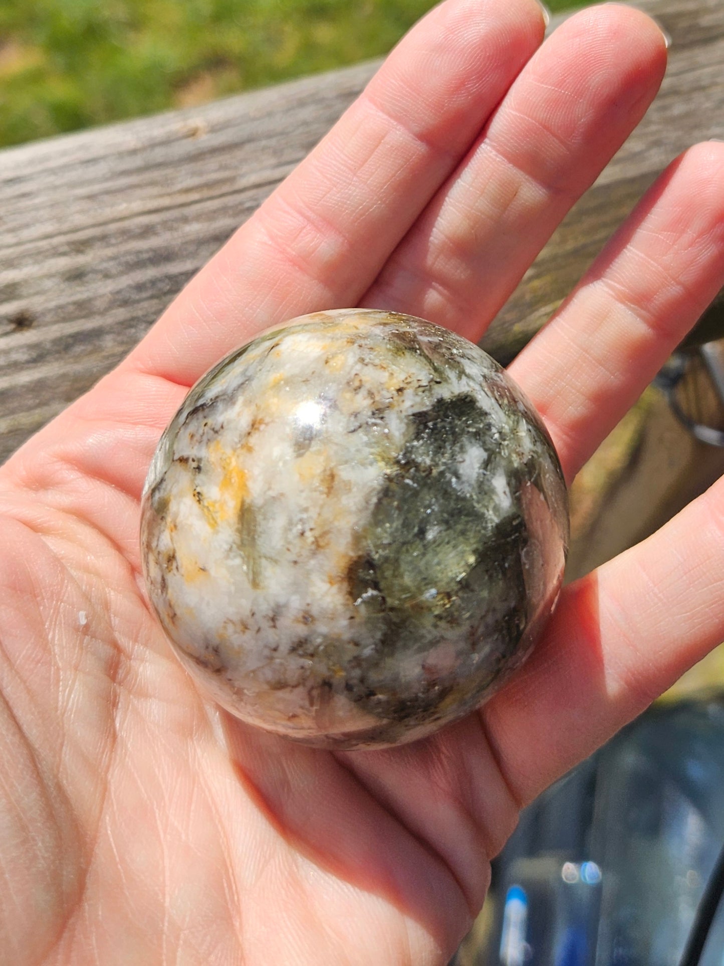 Black Moonstone sphere