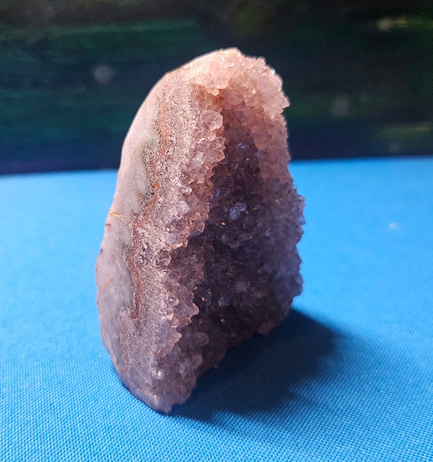 Pink Amethyst Druzy Cave💓
