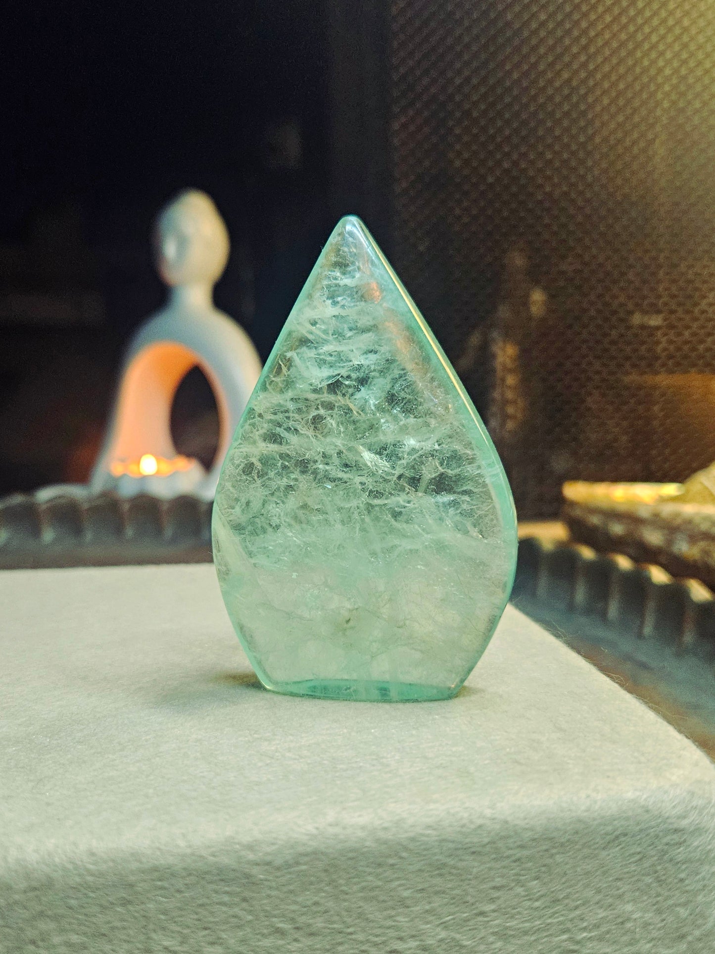 Green Fluorite Freeform